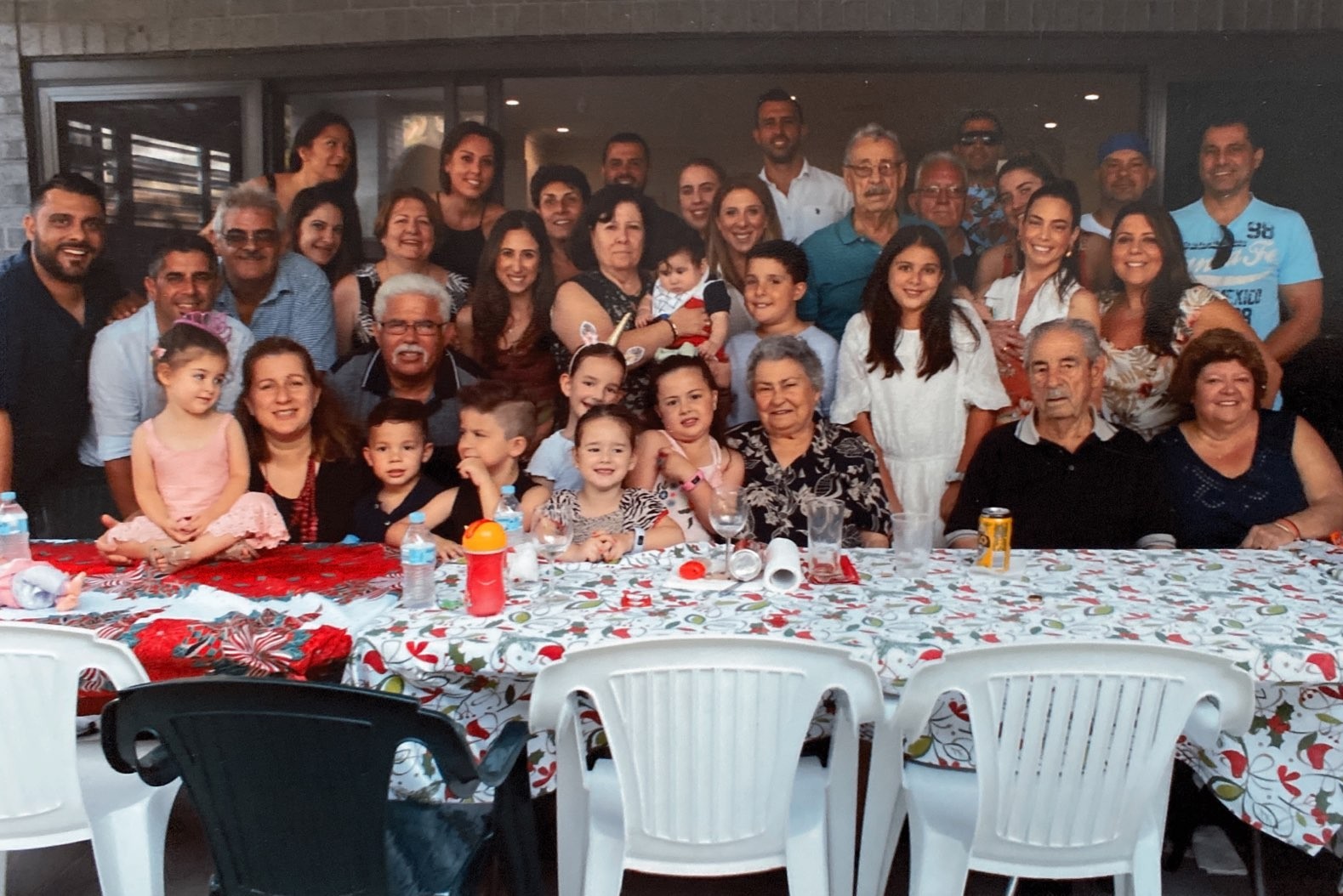 Joanna Parmagos and Family